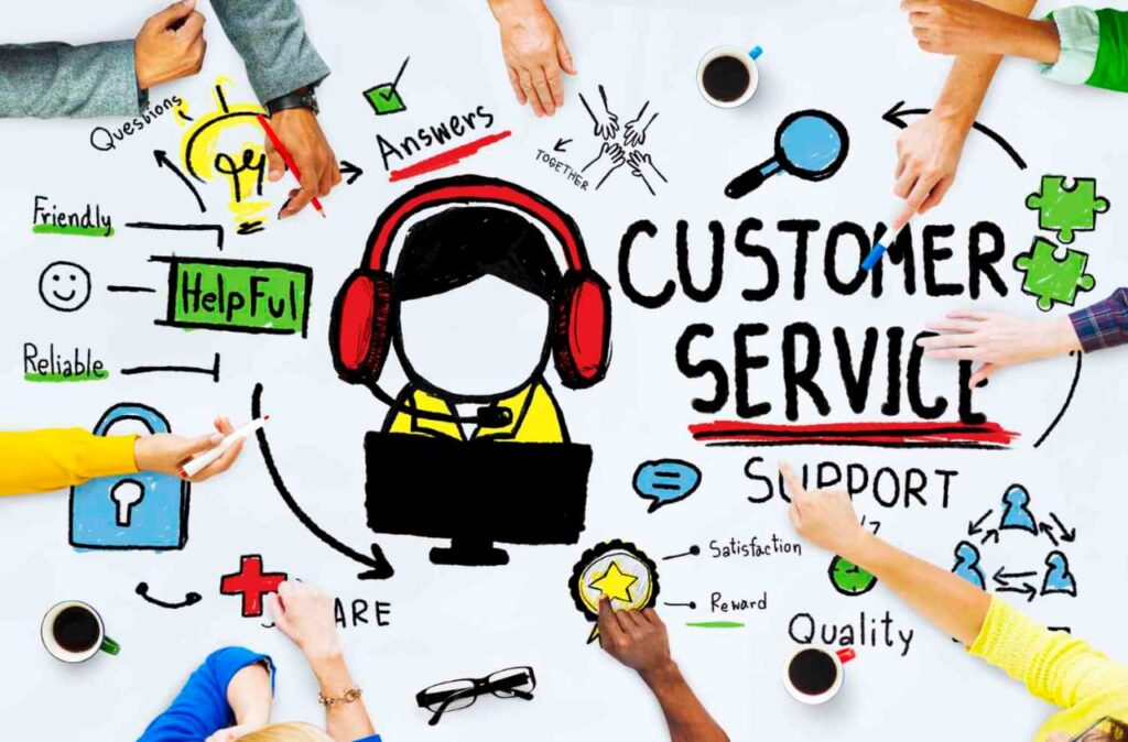 Website inhanses customer support