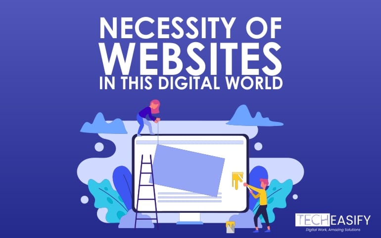 Website helps in marketing